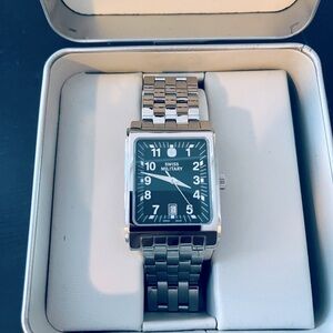 Men’s Swiss Watch Dark Blue